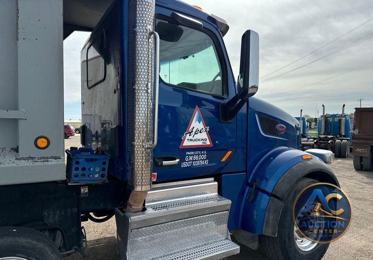 2018 Peterbilt 567 dump truck