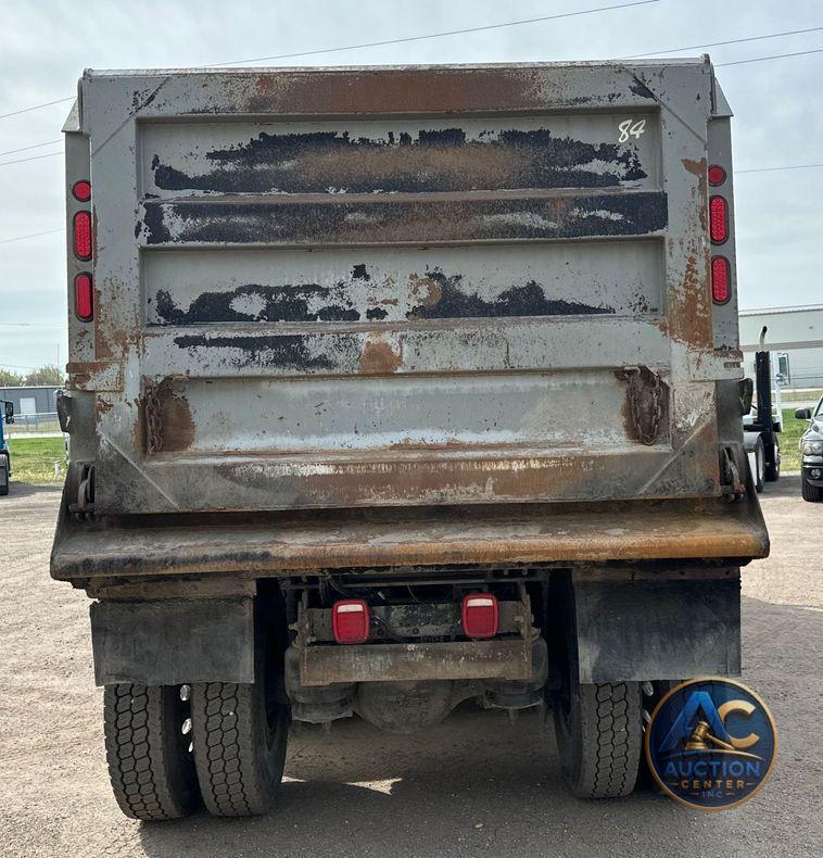 2018 Peterbilt 567 dump truck