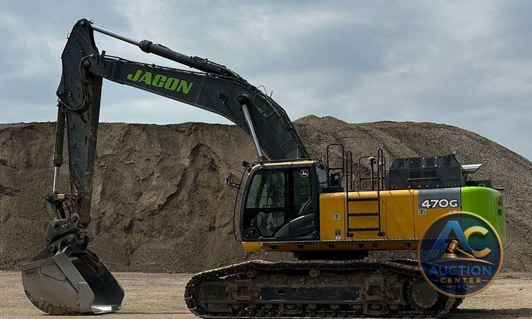 2017 John Deere 470G LC  excavator