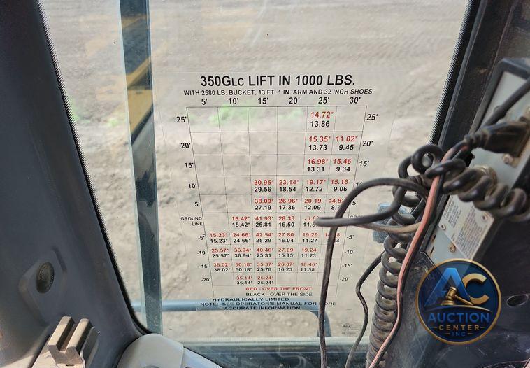 2017 John Deere 350G LC excavator