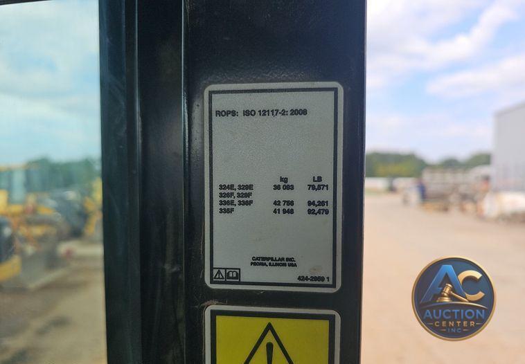 2016 Caterpillar 336FL  excavator