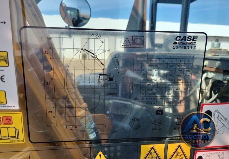 2016 Case CX160D  excavator
