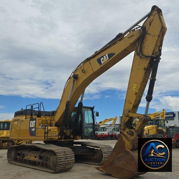 2015 Caterpillar 349FL excavator