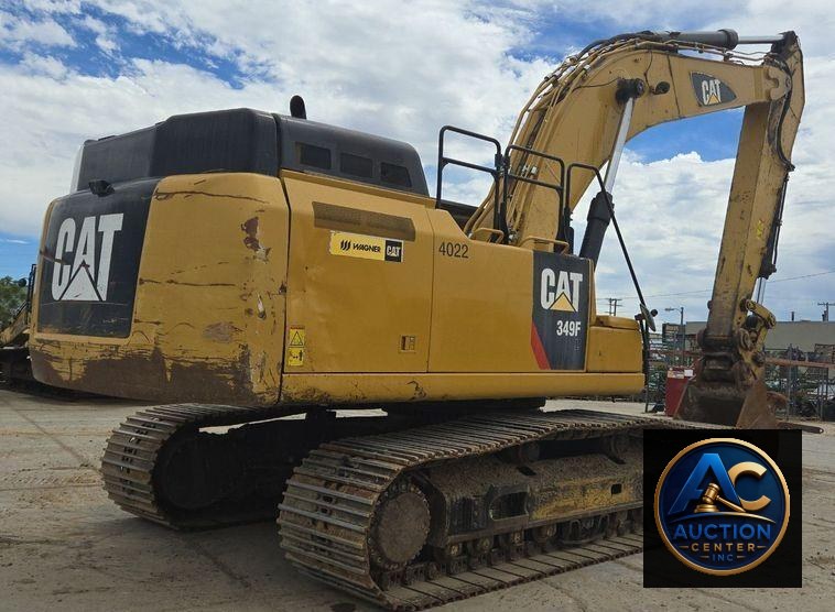 2015 Caterpillar 349FL excavator