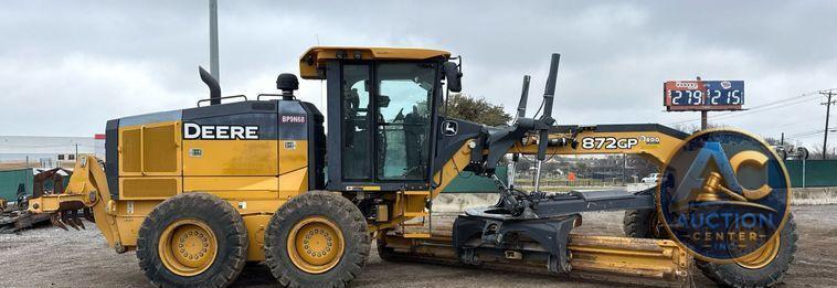 2015 John Deere 872GP motor grader