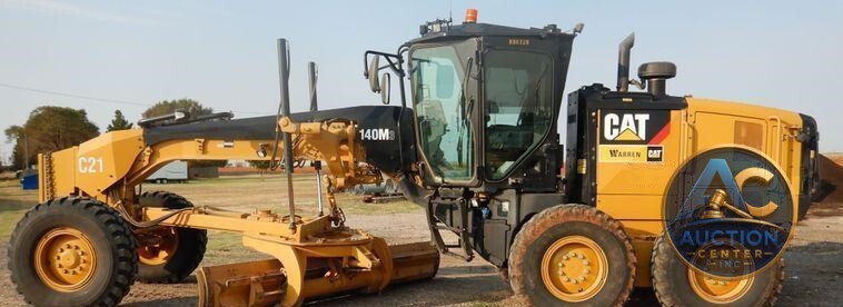 2016 Caterpillar 140M3  motor grader