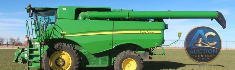 2016 John Deere S670 STS  combine