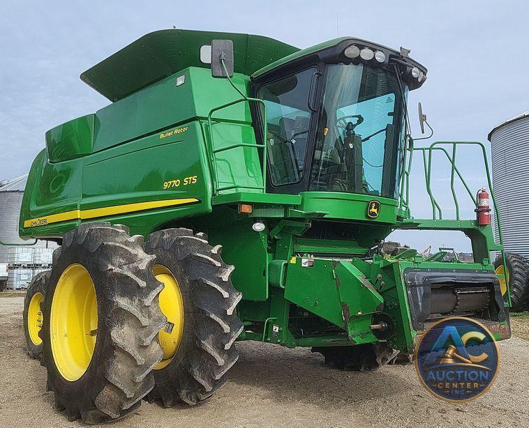 2008 John Deere 9770 STS  RWA combine