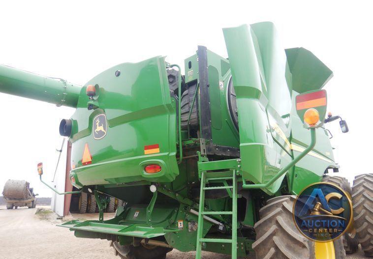 2017 John Deere S680S RWA combine