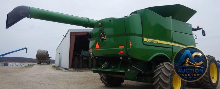 2017 John Deere S680S RWA combine