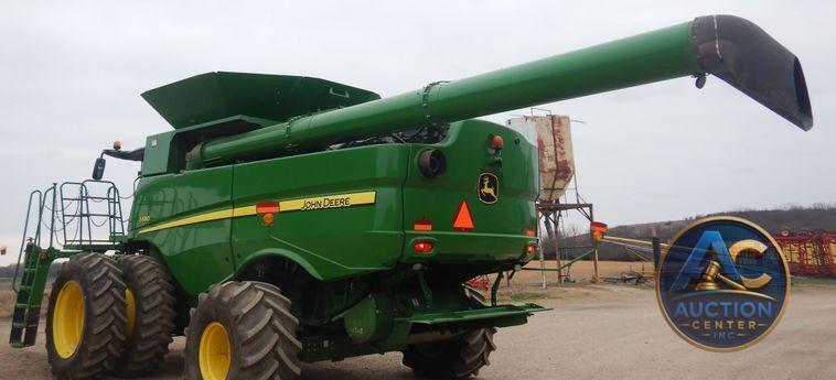 2017 John Deere S680S RWA combine