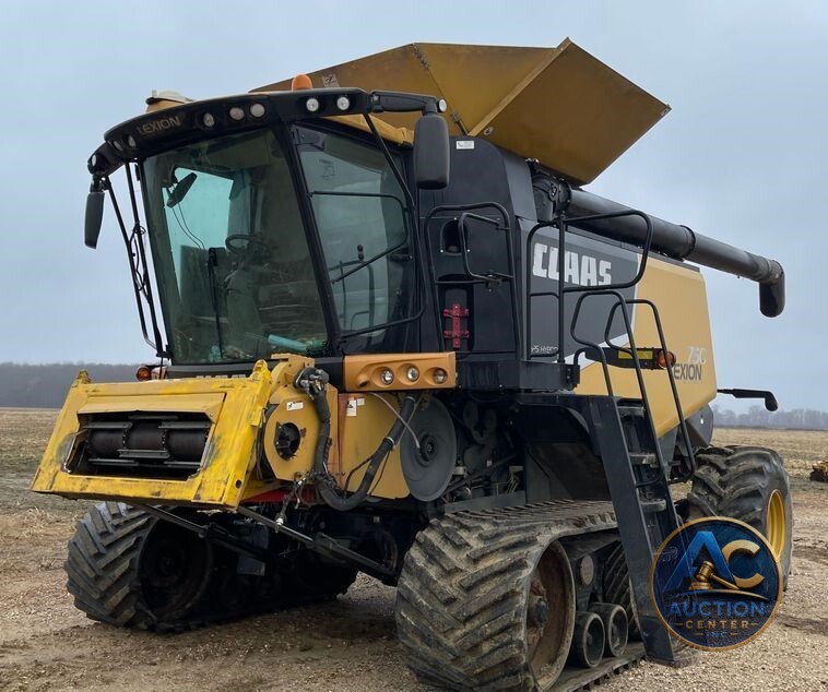 2012 Claas Lexion 750TT  RWA combine