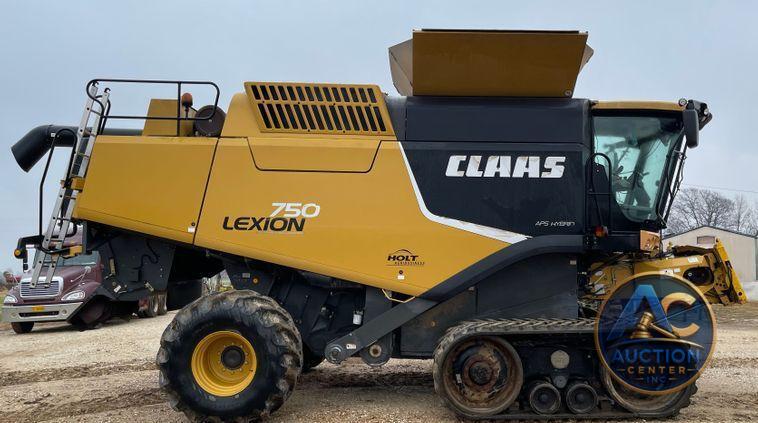 2012 Claas Lexion 750TT  RWA combine