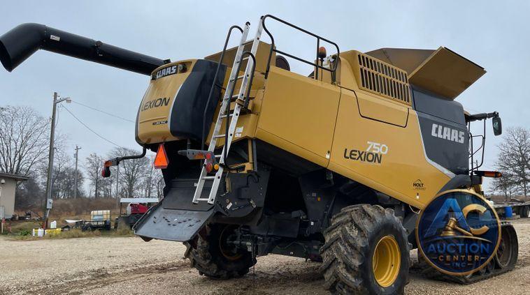 2012 Claas Lexion 750TT  RWA combine