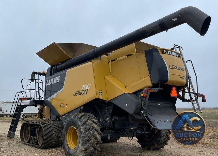 2012 Claas Lexion 750TT  RWA combine