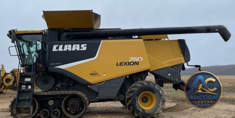 2012 Claas Lexion 750TT  RWA combine