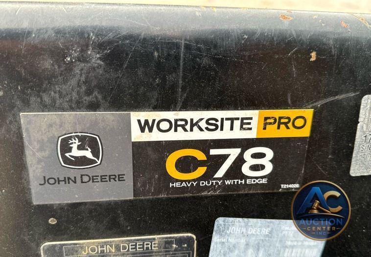 2021 John Deere 325G tracked skid steer loader