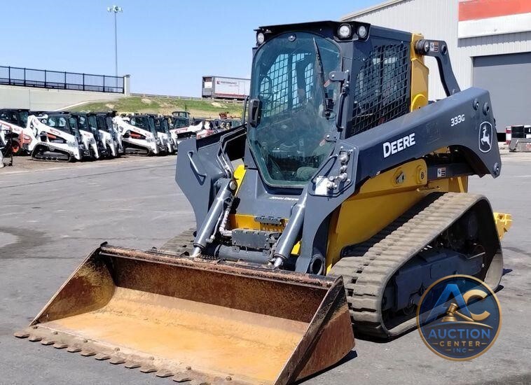 2022 John Deere 333G tracked skid steer loader