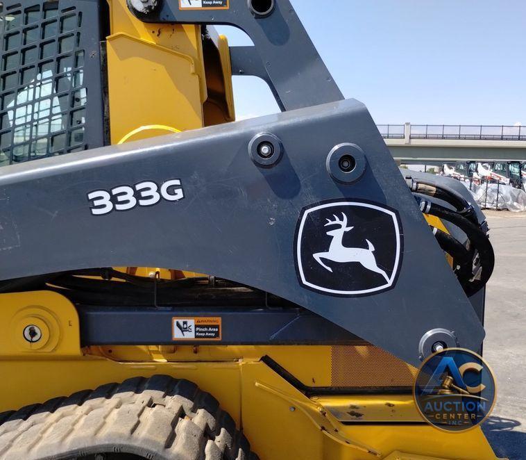 2022 John Deere 333G tracked skid steer loader