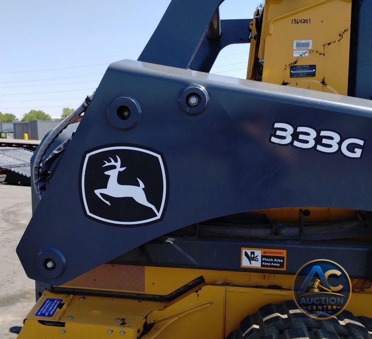 2022 John Deere 333G tracked skid steer loader