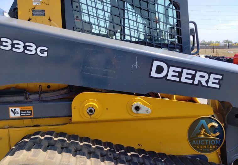 2022 John Deere 333G tracked skid steer loader
