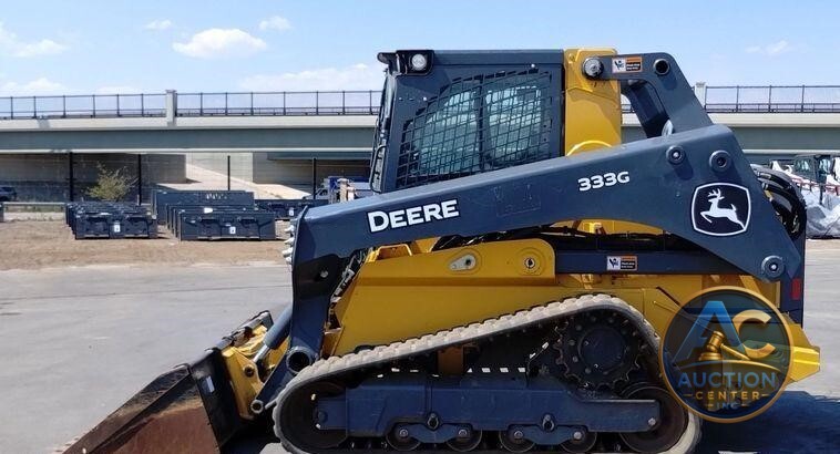 2022 John Deere 333G tracked skid steer loader