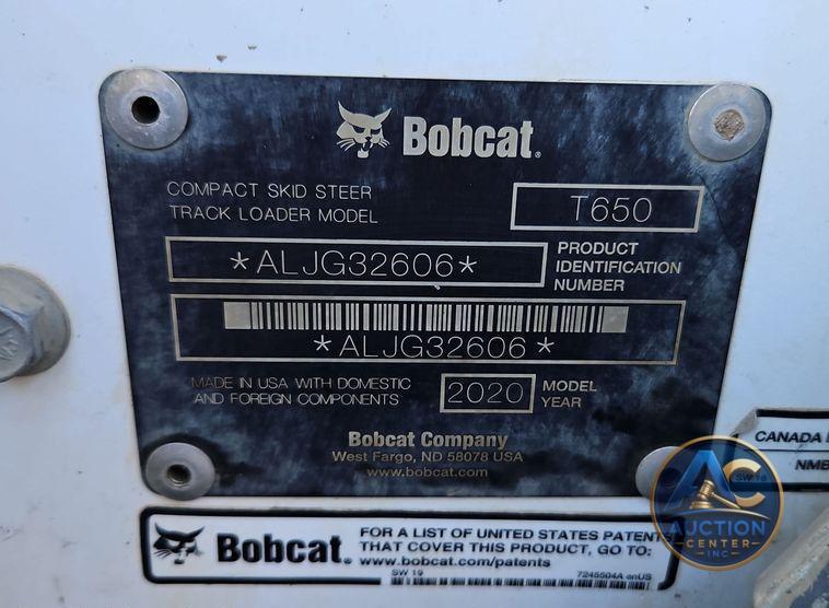2020 Bobcat T650