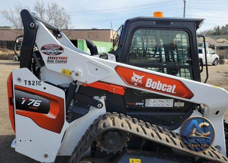 2021 Bobcat T76 skid steer loader