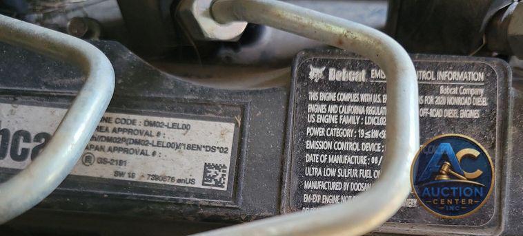 2021 Bobcat T76 skid steer loader