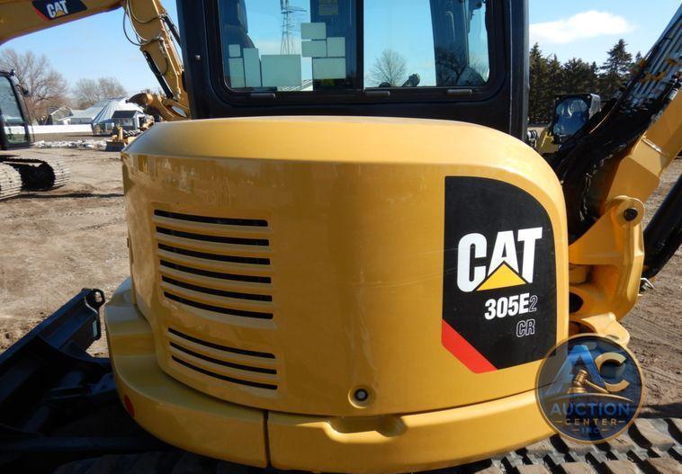 2018 Caterpillar 305E2  mini excavator