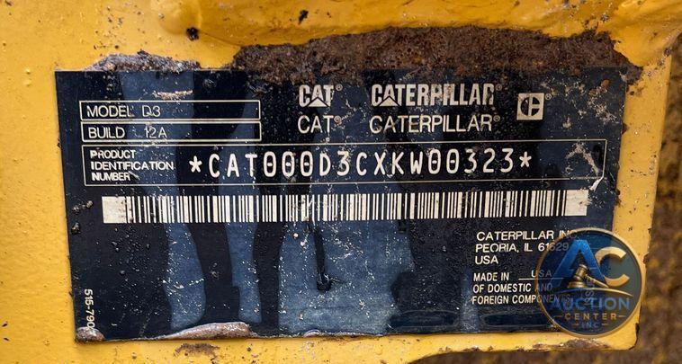 2021 Caterpillar  D3 dozer
