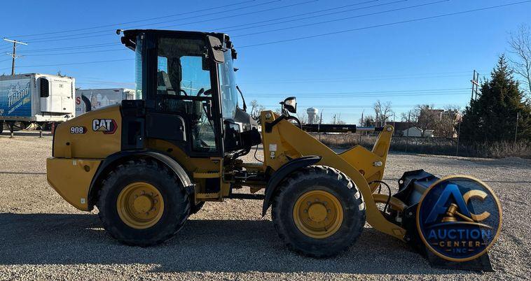 2023 Caterpillar 908 wheel loader