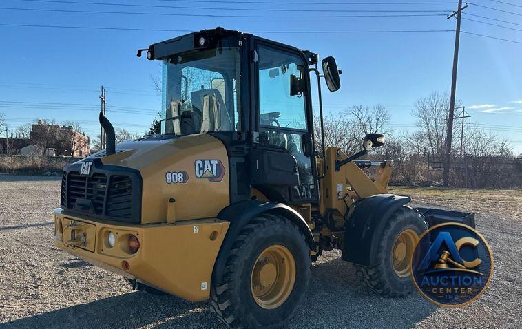 2023 Caterpillar 908 wheel loader