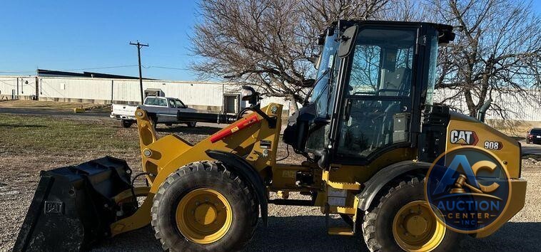 2023 Caterpillar 908 wheel loader