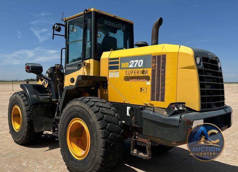 2014 Komatsu  WA270-7 wheel loader