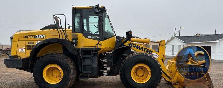 2017 Komatsu WA380-8 wheel loader