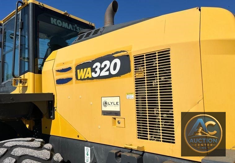 2018 Komatsu WA320-8 wheel loader
