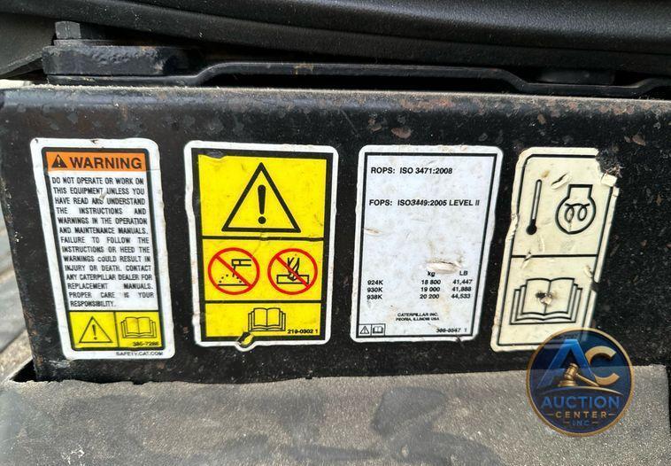2013 Caterpillar 930K wheel loader