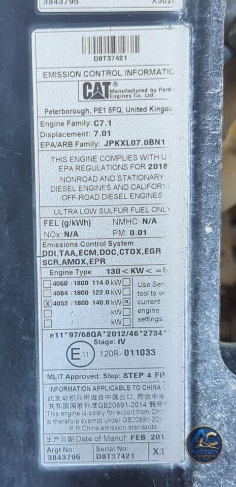2018 Caterpillar 938M wheel loader