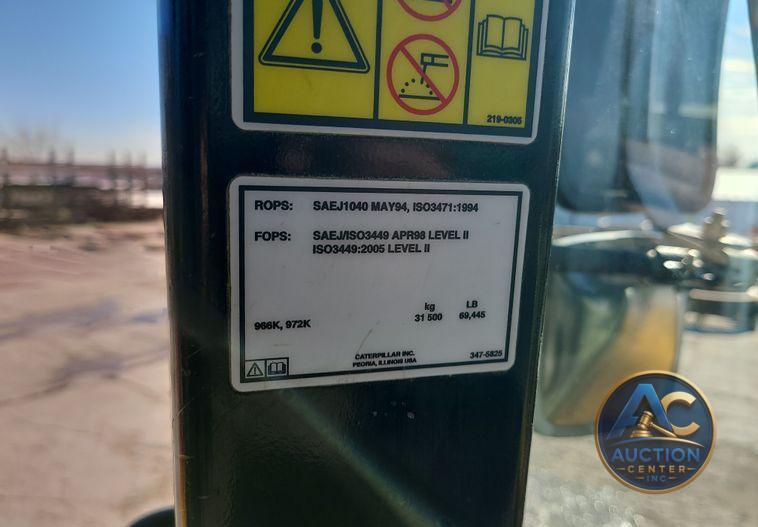 2012 Caterpillar 972K  wheel loader