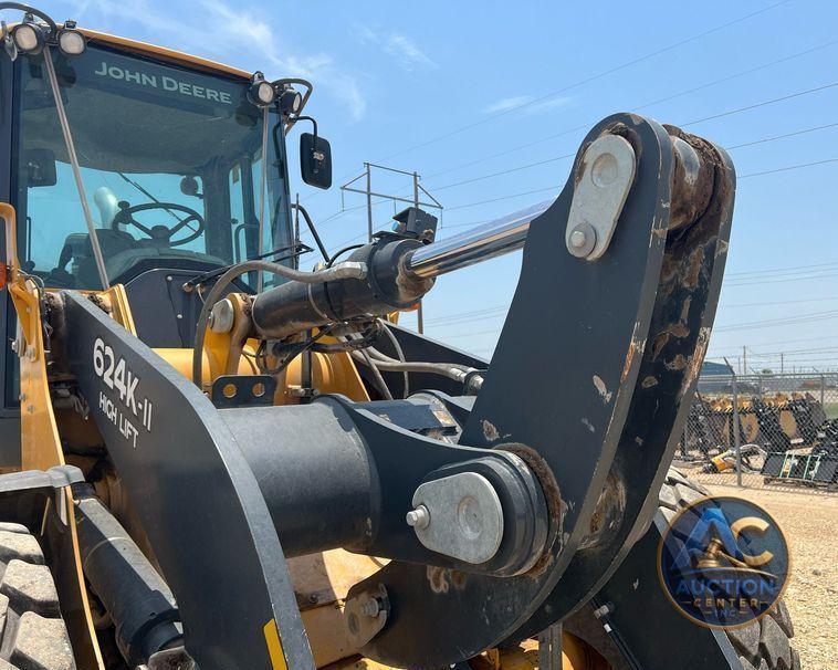 2017 John Deere 624K-II  high lift wheel loader