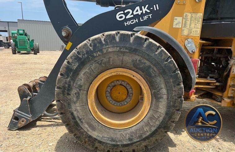 2017 John Deere 624K-II  high lift wheel loader