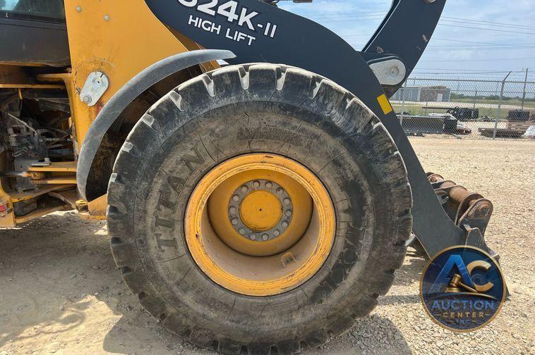 2017 John Deere 624K-II  high lift wheel loader