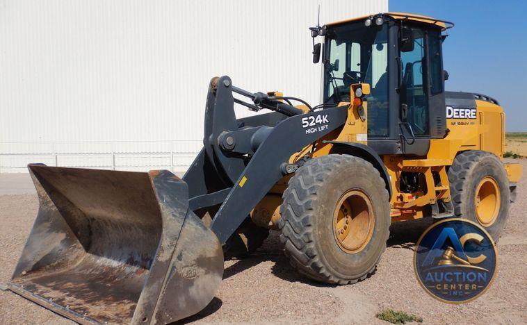 2012 John Deere 524K  high lift wheel loader
