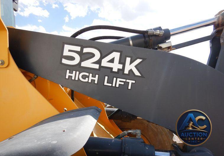 2012 John Deere 524K  high lift wheel loader