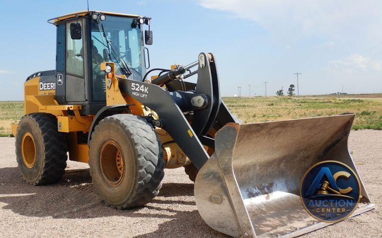 2012 John Deere 524K  high lift wheel loader