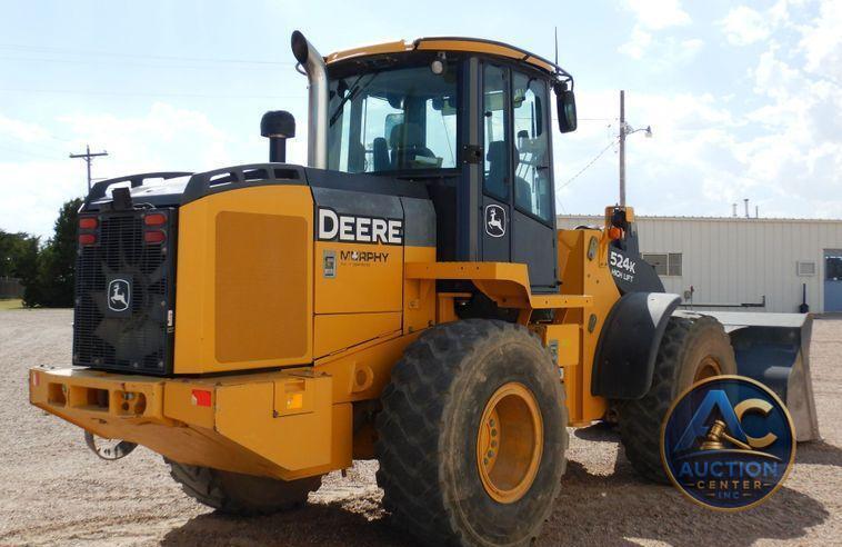 2012 John Deere 524K  high lift wheel loader