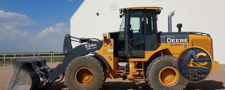 2012 John Deere 524K  high lift wheel loader