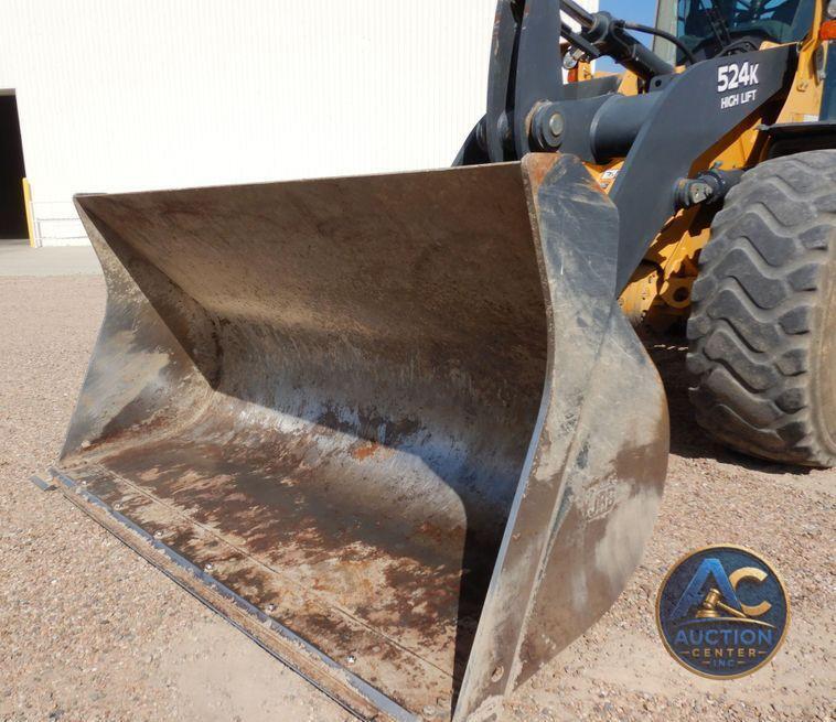 2012 John Deere 524K  high lift wheel loader