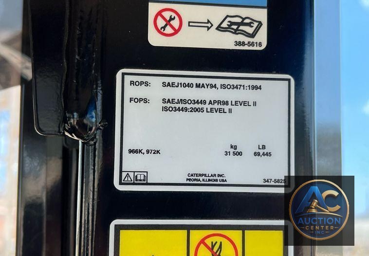 2013 Caterpillar 966K  wheel loader